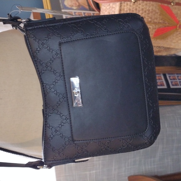 NWT Nine West Black Harmon Swingpack Crossbody - Picture 5 of 11